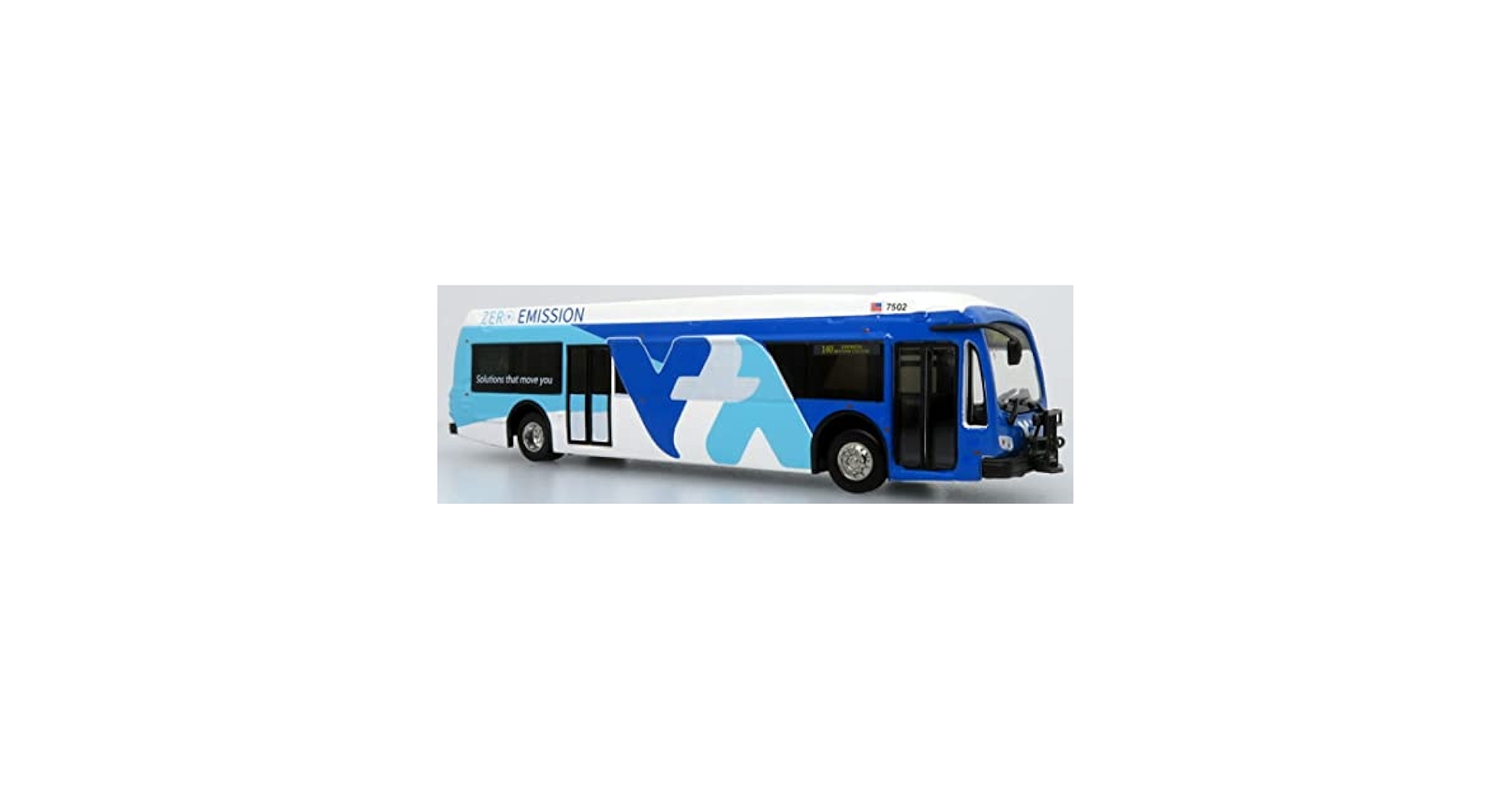 Amazon.com: Proterra Catalyst ZX5 Diecast Bus from Santa