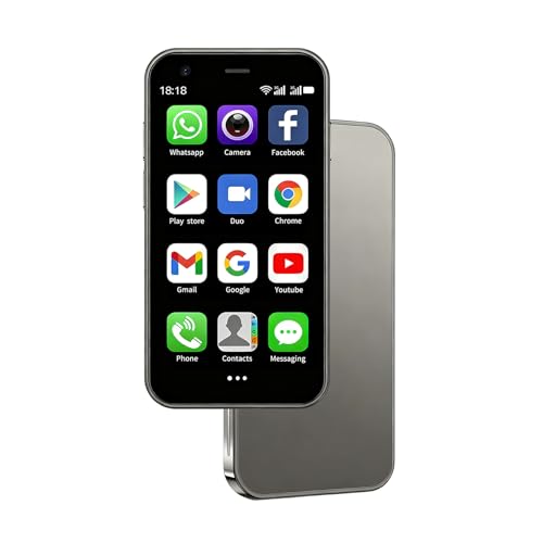 Mini Phone, 3.0 Inch Android Dual Camera Dual SIM, Mini...