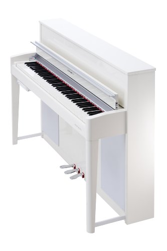 Kurzweil CUP2 PW Piano numérique meuble Blanc perlé - Les Beatles, Paul McCartney, John Lennon, RIngo Starr, George Harrison Kurzweil CUP2 PW Piano numérique meuble Blanc perlé – Image 3