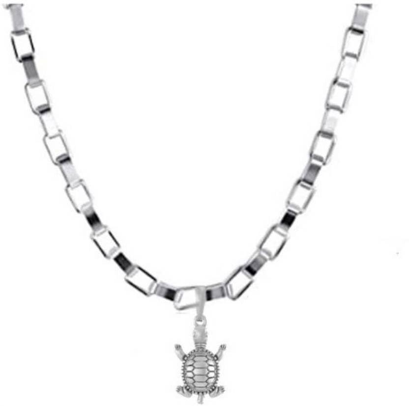 Pendentif en argent sterling 925 Mtrolls avec boîte tortue d'une finition haut de gamme