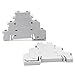 DIN Rail Terminal Block DIKD 1.5 Triple Level, 10Pcs Screw Connectors for Sensor/Actuator,Industrial Electrical Blocks