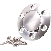 RC Fuel Dot Plug RC Airplane Fuel Filler Port Round Accessories for RC Car Boat Sliver, rc Boats Accessories
