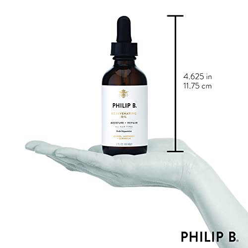 Philip B Rejuvenating Oil 2 Oz. (60 Ml) | Long-Term Hair Repair, Youthful Bounce, Strength And Shine #TOP1