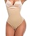 MISS MOLY Women Seamless High Waist Trainer Butt Lifter Panty Tummy Control Thong Shapewear Body Shaper