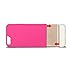 JKase iPhone 6S Case [Canvas Slide] Protective Tough Slider Armor Rugged Case Cover Compatible for Apple iPhone 6S / iPhone 6 (Pink)