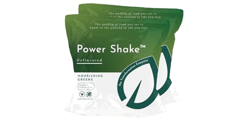 Purium Power Shake - Unflavored - 1065 Grams - Vegan Meal Replacement Powder Protein Vitamins & Minerals - Certified USDA Organic Gluten Free Kosher - 30 Servings