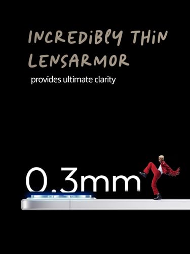 Image of Lensarmor Compatible with Oppo Reno 15 Camera Lens Protector - Silver (1 Pack) | Premium 9H Tempered Glass, Military-Grade Protection, Scratch & Impact Resistant, Perfect Fit