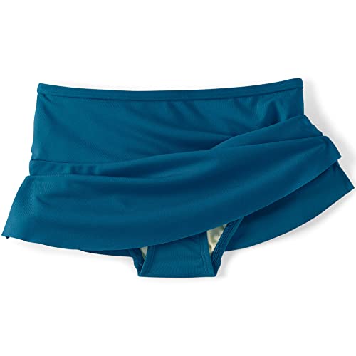Lands' End G Swim Mini Deep Tropical Teal Kids Plus 16 #TOP1