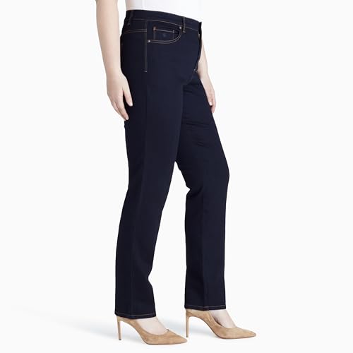 Gloria Vanderbilt Women's Amanda Classic High Rise Tapered Jean Plus Size - Image 3