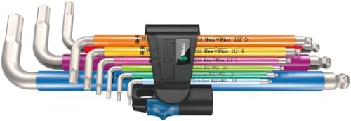 Wera - 3950 SPKL / 9 SM Angolo Set Di Chiavi Multicolour Sistema - Foto 5