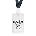 Peace Love Joy Quote Handwrite Transparent ID Credit Card Holder Protecter Sleeve