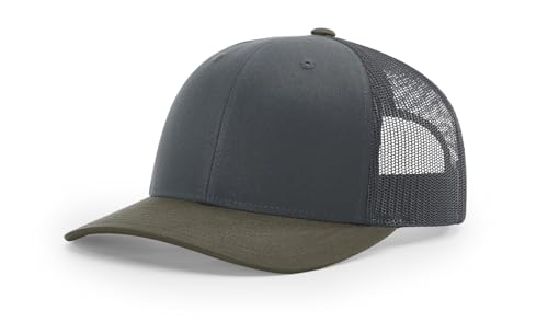 Image of Richardson 112 Trucker Hat - Premium Adjustable Snapback Hat - Structured Six Panel Richardson Blank Caps