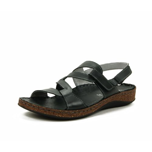 WALK & FLY - SANDALIA 41460-NEG para: Mujer color: NEGRO talla: 38