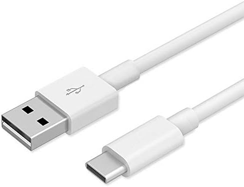 Type-C usb cable for Qin 1s AI Phone usb Cable | Data Sync Cable | Rapid Quick Dash Fast Charging Cable | Charger Cable | Type C to USB-A Cable (2.4 Amp, 1 Meter/3.2 Feet,WHITE)