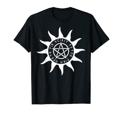 ペンタクル ルーンズ 異教徒の太陽 Tシャツ