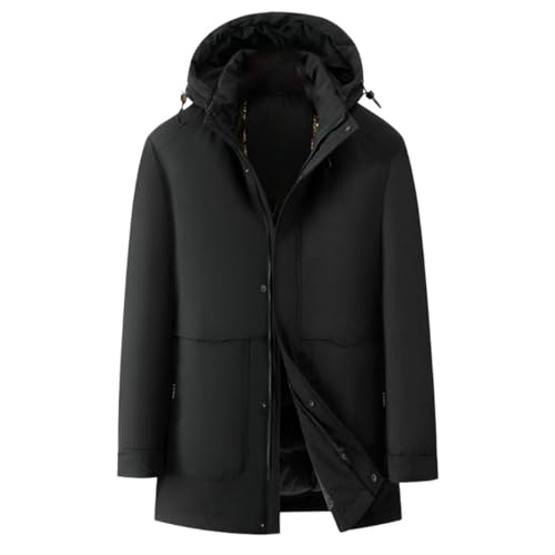 Doudoune d'hiver à capuche homme USTZFTBCL contre le froid urbain