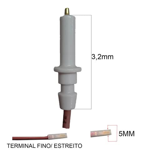 Vela Fogão Brastemp Unique Curta Kit 5 Unidades