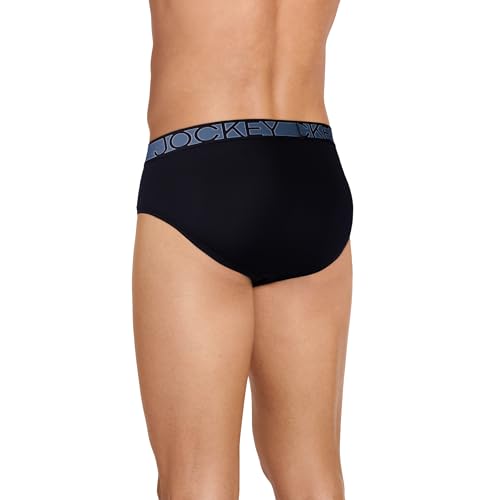 Jockey Men's Underwear Active Microfiber Brief - 3 Pack3