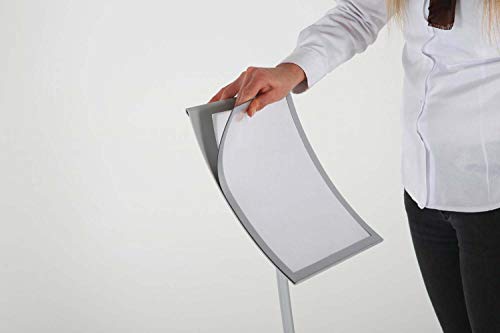 Support d'information concave DIN A3 pour affichage rapide et lisible sans reflets - 5