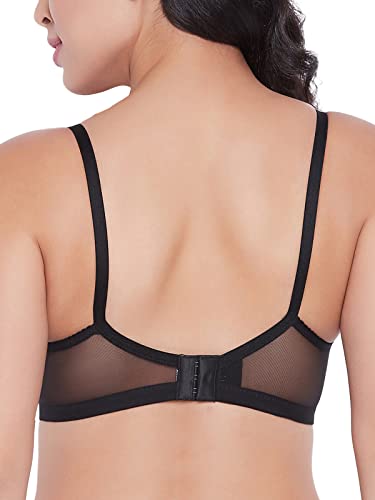Image of Clovia Women's Cotton Non-Padded Wire Free Casual Plunge Bra