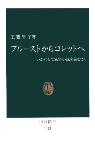 プルーストからコレットへ　いかにして風俗小説を読むか (中公新書)