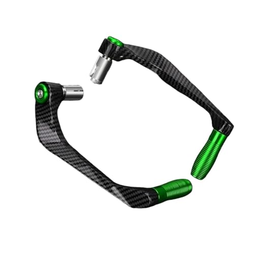 Protection guidon moto REOKIP vert pour Ninja 400 650 et H2 H4