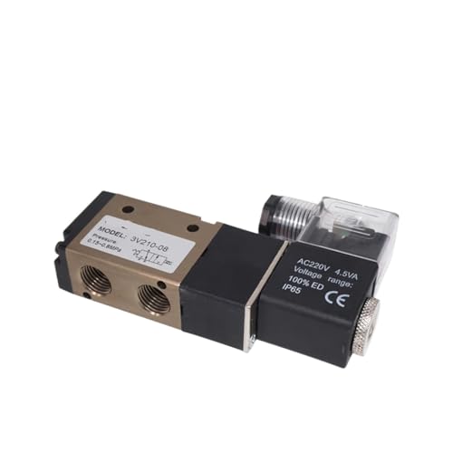 Electrovanne 3V210-08 NC DC24V vanne commande pneumatique air 10mm - 5