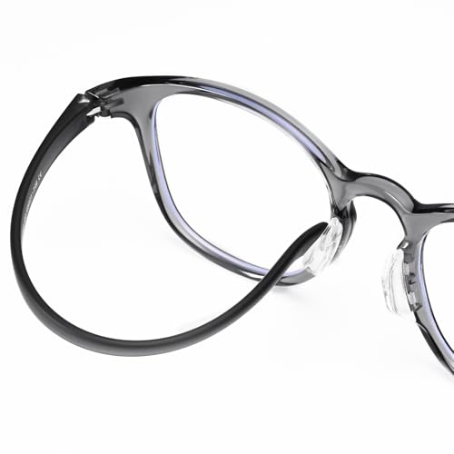 Image of Dollger Blue Light Blocking Glasses For Woman Men Retro Oval Computer BlueLight Glasses Clear Lens Non-Prescription