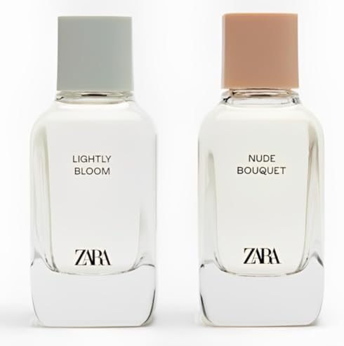 Amazon.com : Zara Lightly Bloom + Nude Bouquet Perfume for Women EDP