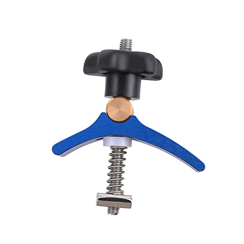 Gadpiparty 1 Pc T-track Clamp Wood Board Pressure Plate Screws for Woodworking Hold down Clamp t Slot Clip