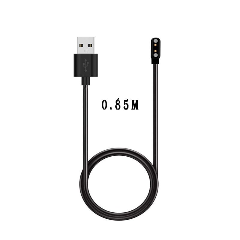 Miniatura 2 de shanmeshan Cable USB de carga táctil inteligente compatible con P22, P25, Y20, DT96, KW10 y KW20, reloj inteligente de 2 pines, cable de carga de