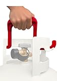 NOPANE Propane Tank Carrying Handle - Safe & Easy Portable Carrier - Durable and Heavy Duty - Ergonomic Grip - Reduces Hand and Wrist Strain - Ideal for Comfortable Carrying - 100lbs Capacity