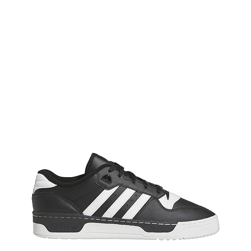 adidas Mens Rivalry Low Lace Up Sneakers Shoes Casual - Black