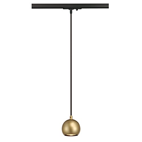 Preisvergleich Produktbild SLV 1-Phasen Pendelleuchte Light Eye GU10, inklusiv Adapter, messing 144023