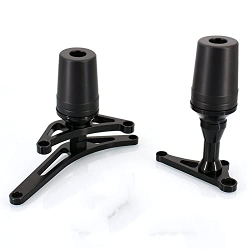 Langlebig robust Motorrad Sturzpads Schutz Kit Absturzsicherung Für Ducati 1199 1299 959 Panigale R/S Superleggera Zubehör(Schwarz)