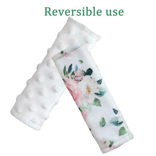 image for HPIENOYA Car Seat Strap Covers for Baby Toddler Kids Soft Car Seat Str