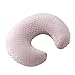 Baby Nursing Pillow Cover, Nursing Pillow Slipcovers for Breastfeeding Moms, Ultra-Soft Fit Standard Infant Nursing Pillows for Infant Newborn Baby Boy Girl (Sepia Rose)