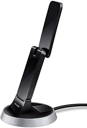 TP-Link AC1900 USB 3.0 WiFi Adapter for PC(Archer T9UH)- Dual Band Wireless Network Dongle for Desktop with 2.4GHz/5GHz High Gain Antennas, Supports Windows 11/10/8.1/8/7, Mac OS 10.9 - 10.14