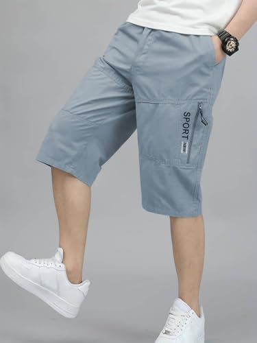 Image of TAGDO Men's Solid Cotton Shorts | Shorts Pant for Men | Shorts for Men (2003)
