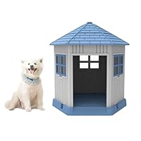Amazon | BTM 犬小屋 屋外用 犬舎 室外 中型犬用 大型犬用 ドア付き