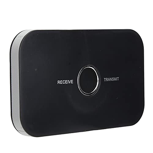 Jenivaint Adaptador Bluetooth 5.0 2 en 1, Transmisor Receptor de Inalámbrico con Cancelación de Ruido ANC, para Teléfonos iOS Dispositivos de Bluetooth Pad