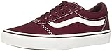 Sohle: Gummi Vans Unisex Kinder Ward Canvas Sneaker, Rot (Leinwand) Port Royale / Weiß 8J7), 39 EU