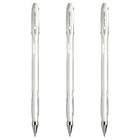 Uni-Ball Signo - Stylos Gel Blanc Cover