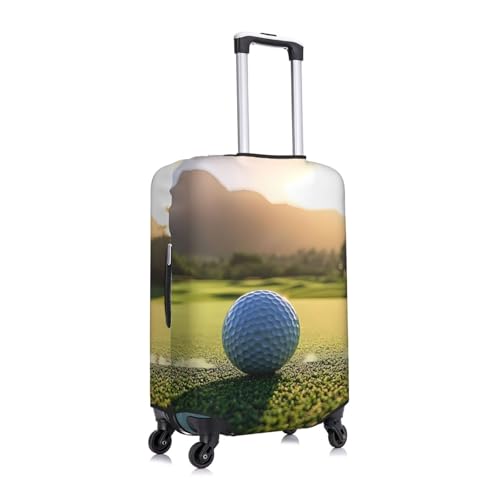 Golf Elastic Travel Luggage Cover, Washable Spandex Suitcase Protector, Anti-Scratch Fits 18-32 Inch3