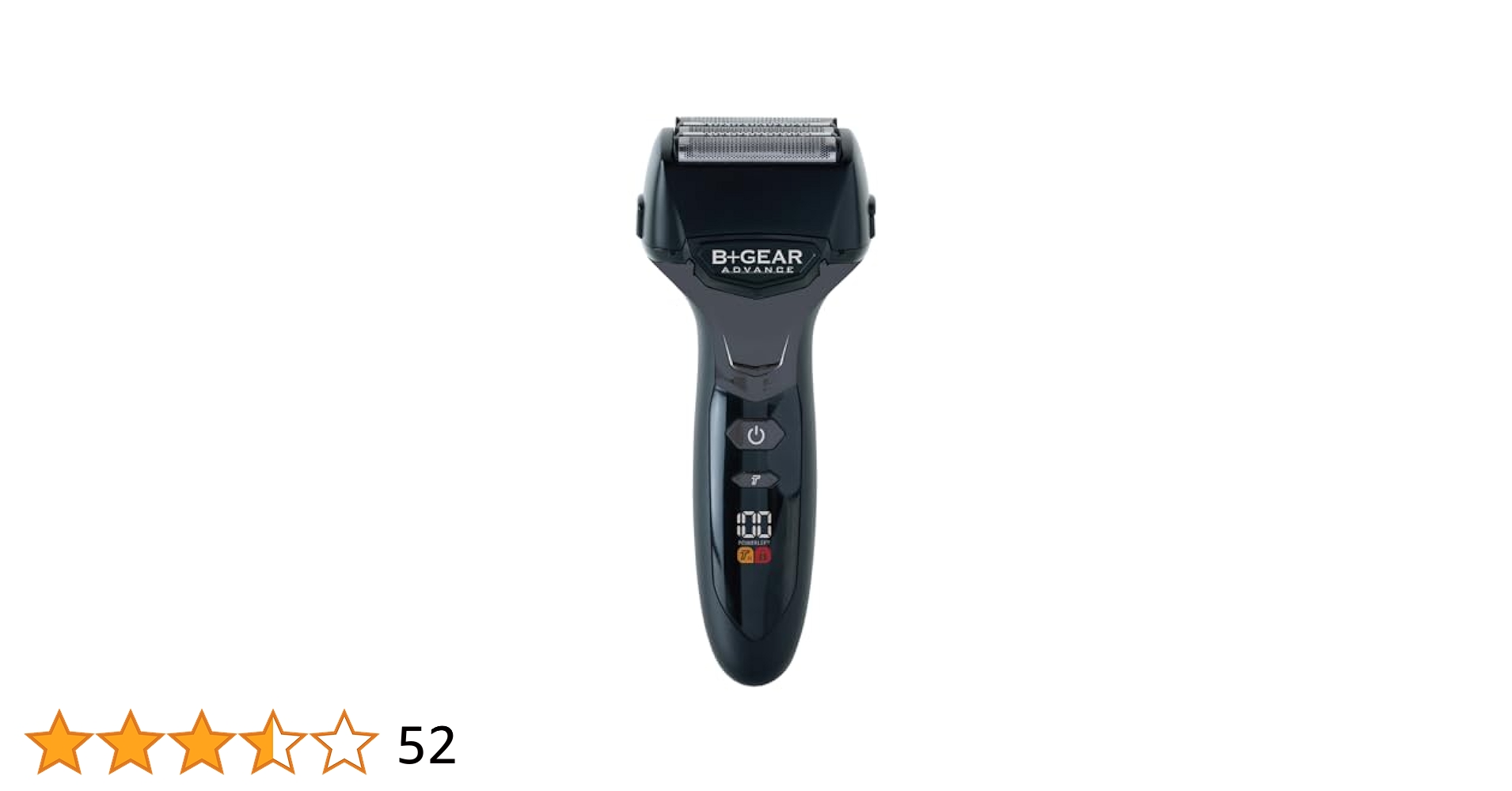 Amazon | ヒーローグリーン B＋GEAR 充電 交流式 5枚刃