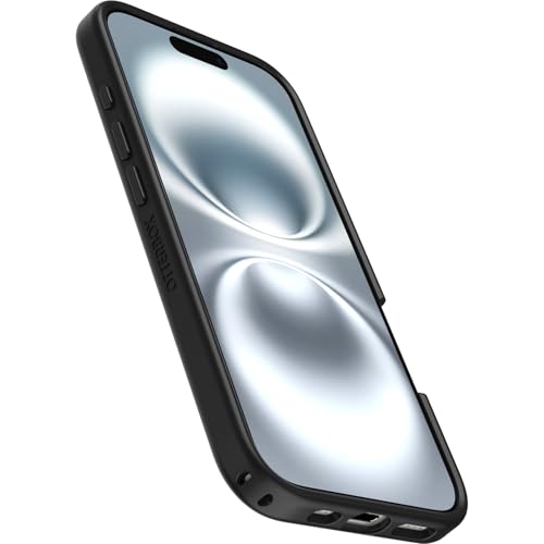Image of OtterBox iPhone 16 Symmetry Series Case - Leo Look (Black) - Ultra-Thin, Sleek, Leopard Print iPhone Case