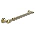 Allied Brass TD-GRR-16-SBR 16-Inch Grab Bar Reeded, Satin Brass