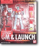 モビルスーツガンダム イン アクション　フィギュア　ジム & ランチ Amazon | TAMASHII NATIONS MS IN ACTION !! ジム & ランチ