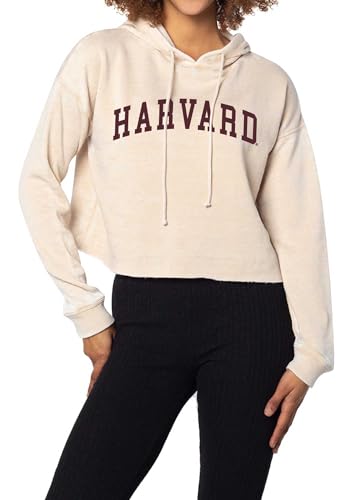 Sudadera con capucha marrón claro Chicka-D de algodón mujer S 1