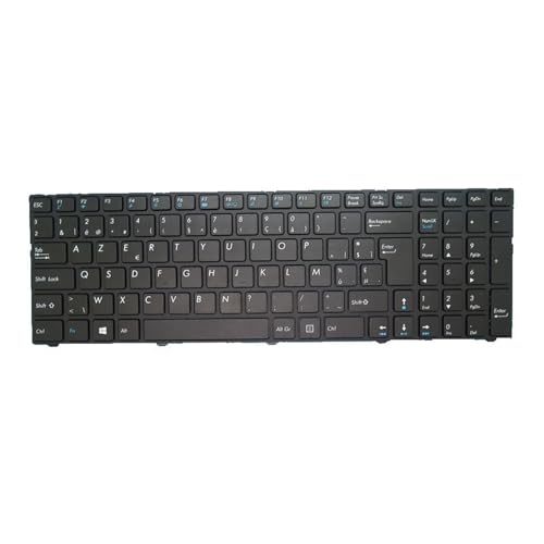 MEDION AKOYA E6431 MD60135 MD60112 MD60555 MD60554 MD60109 MSN30020922 30020924用ノートパソコンキーボード ブラック フレーム付き Nordic NE(Belgium BE)